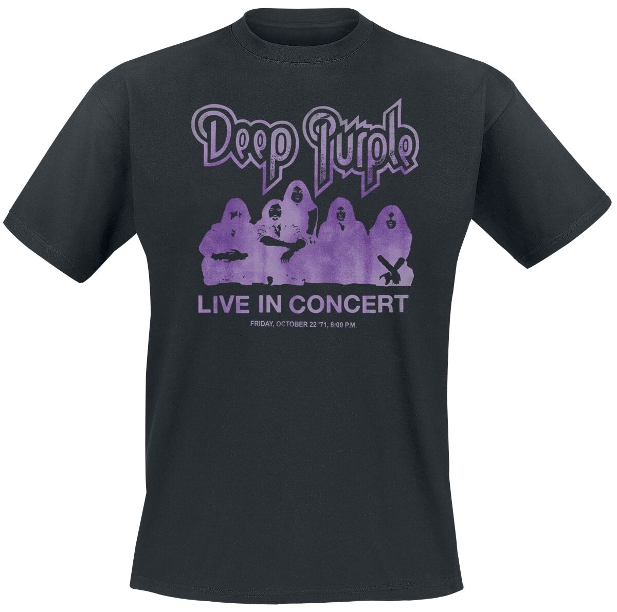 Live In Concert Deep Purple T-Shirt EMP