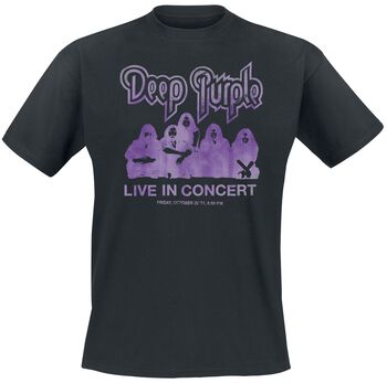 Live In Concert Deep Purple T-Shirt EMP
