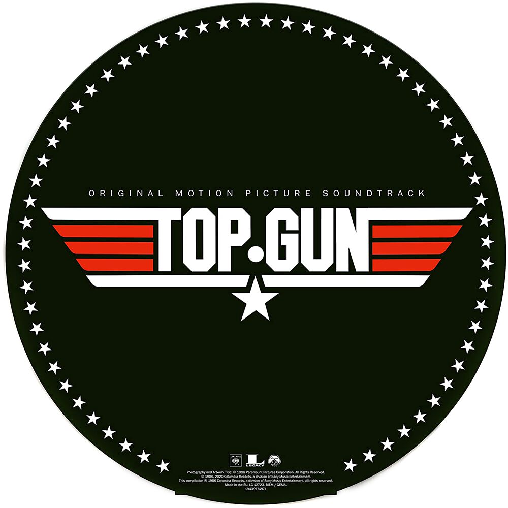 Top Gun Original Motion Picture Soundtrack Top Gun LP EMP