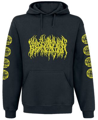 "All Gates Open Cover" Hoodie black by Blood Incantation, view 1
