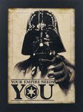 Darth Vader, Star Wars, Framed Image