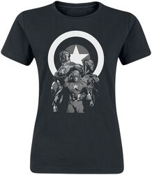 Trio, Captain America, T-Shirt