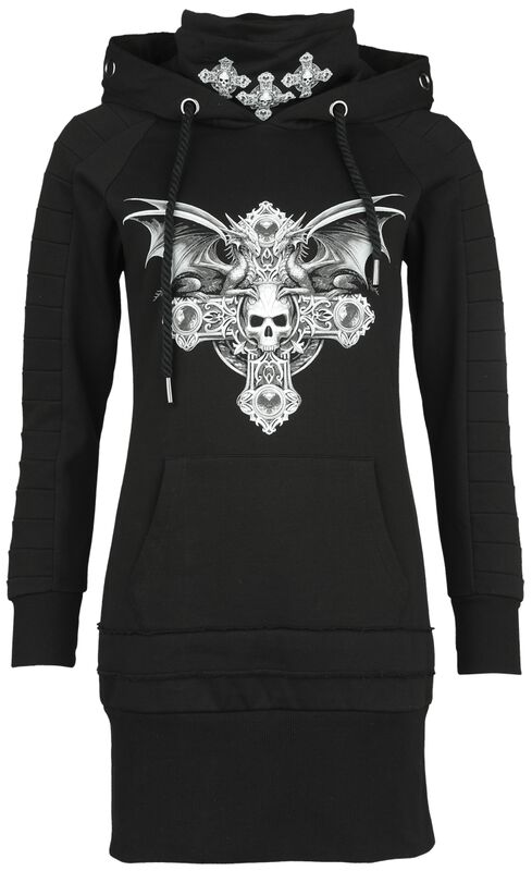 Gothicana X Anne Stokes hoodie dress