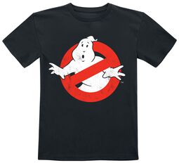 Kids - Distressed Logo, Ghostbusters, T-Shirt