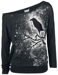 Fast And Loose, Black Premium by EMP, Long-sleeve Shirt