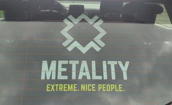 Metal Windows Sticker Rear window sticker | Metality Sticker | EMP