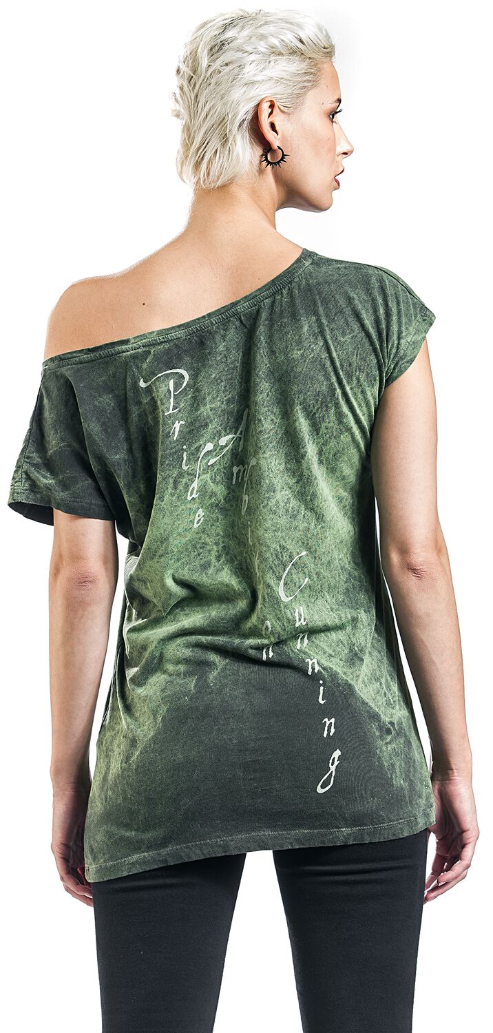 T-Shirt Ufficiale Harry Potter – Dark Arts Snake – Grigio, Taglia L Uomo