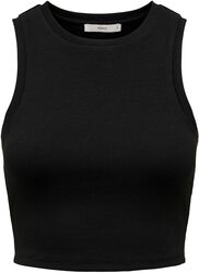 Onlvilma S/L Cropped Tank Top JRS NOOS, Only, Top