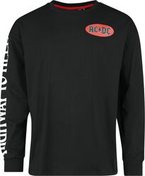 EMP Signature Collection - Oversize, AC/DC, Long-sleeve Shirt