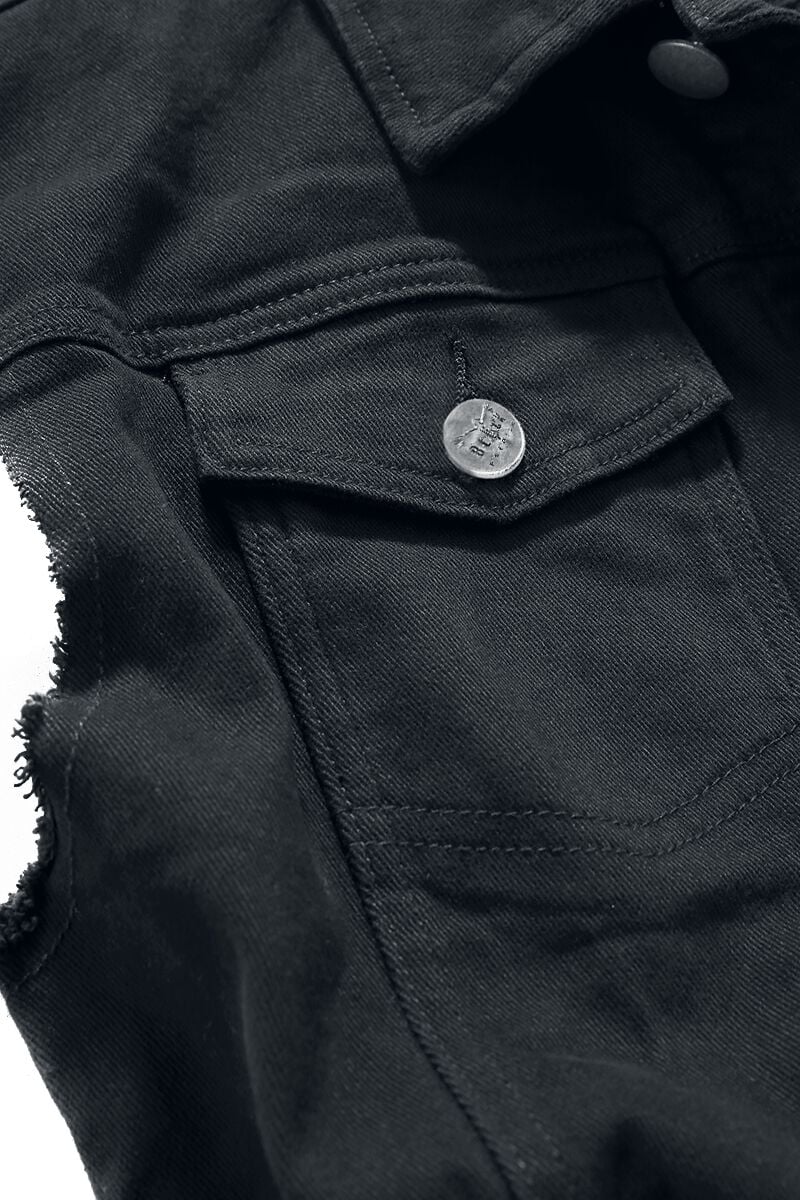 Life Of An Easy Rider | Black Premium by EMP Vest | EMP