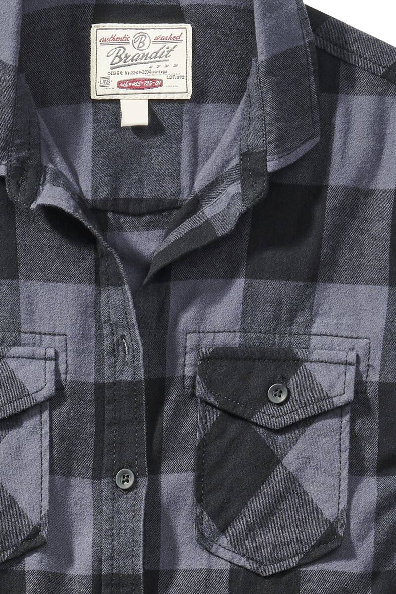 Amy Flannel Checkshirt | Brandit Flanel Shirt | EMP