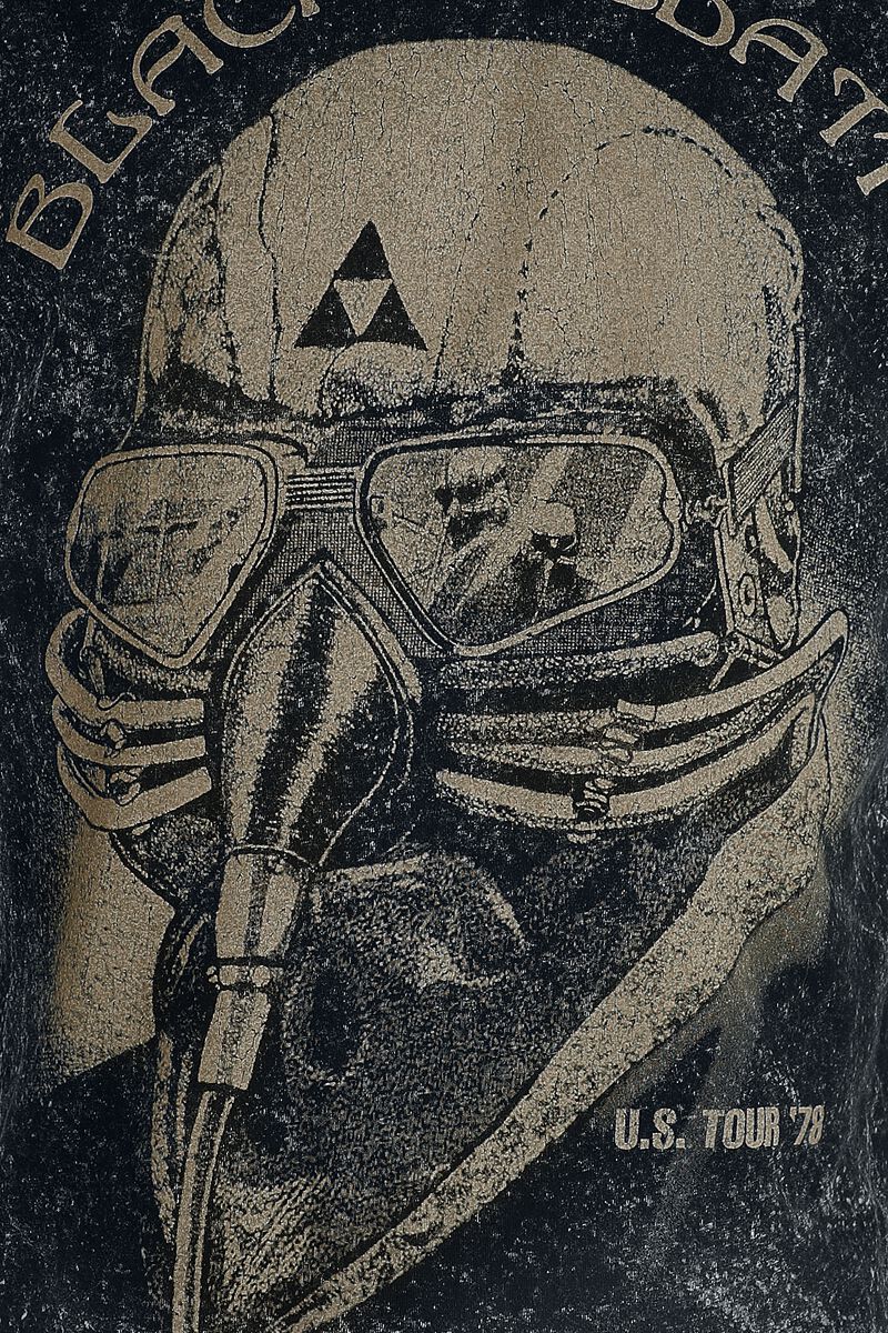 Black Sabbath Vintage Tank Top - 80er Heavy Metal Retro Shirt Mit Ozzy Osbourne Print