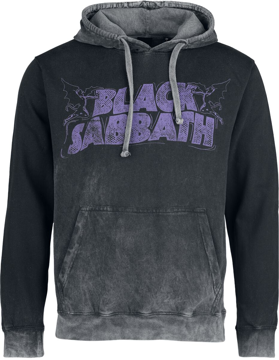 Black Sabbath Purple Hoodie Back Lord Of This World Black Sabbath