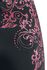 Leggings with floral decorations