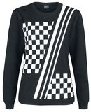 Checkered Knit Pullover, Pussy Deluxe, Knit jumper