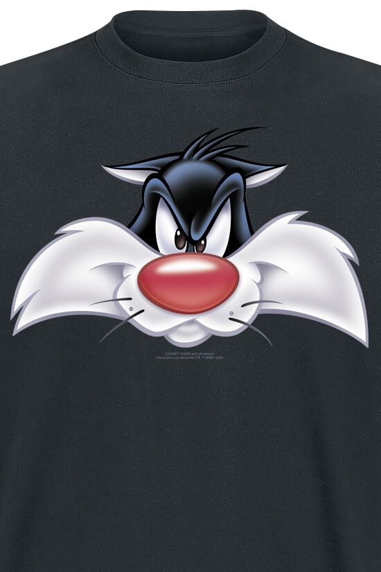 Big Tunes Face | Looney - | T-Shirt Sylvester EMP