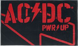 PWR UP Logo - Handtuch, AC/DC, Towel