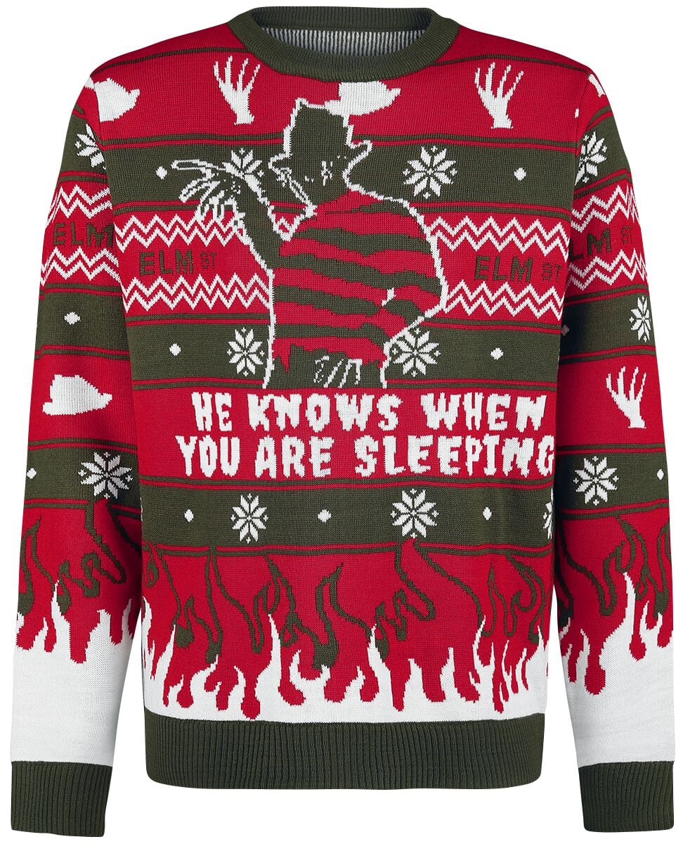 Freddy | A Nightmare on Elm Street Christmas jumper | EMP