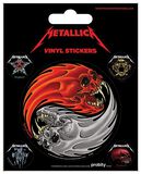 Yin Yang Skulls, Metallica, Sticker Sets