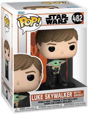 Luke Skywalker with Grogu Vinyl Figure 482