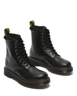 "1460 Serena Dark Grey Atlas" Boot dark grey by Dr. Martens, view 1