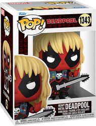 Heavy Metal Deadpool Vinyl Figurine 1343, Deadpool, Funko Pop!
