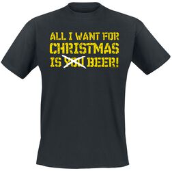 All I Want For Christmas Is Beer, Alcohol & Party, T-Shirt