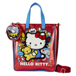Loungefly - Tote Bag with Coin Bag (50th Anniversary), Hello Kitty, Handbag