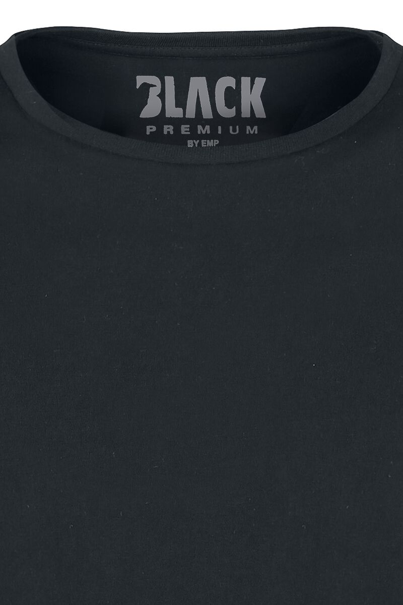 Doppelpack Schwarze Longsleeves Mit Rundhals Und Mit V Ausschnitt Black Premium By Emp Long Sleeve Shirt Emp