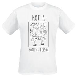 Nickelodeon Spongebob Squarepants Airbrushed Men's Big & Tall T-Shirt - Short Sleeve Tee, White, 5X-Large