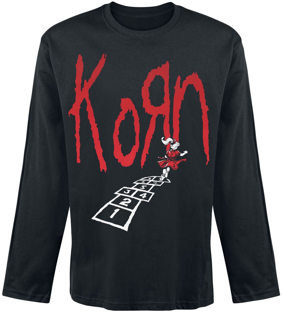 Hopscotch Tracklist Korn Long-sleeve Shirt EMP
