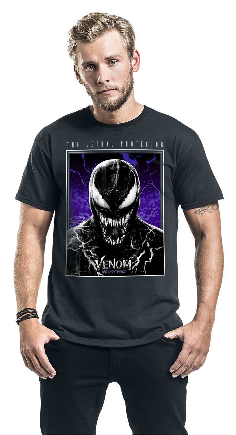 Venom Lethal Protector Graphic T-Shirt - We Are Venom Comic Art Tee For Men