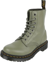 1460 Pascal - Muted Olive Virginia, Dr. Martens, Biker Boot