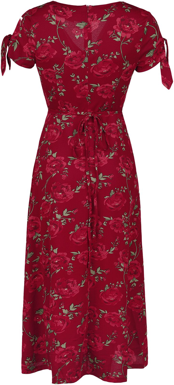 Wool V-Neck Temptation Dress