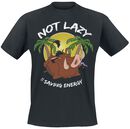 Pumbaa - Not Lazy, The Lion King, T-Shirt