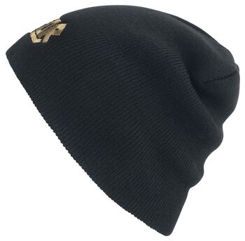 "Logo" Beanie black by Kreator, view 1