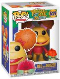Red with Doozer Vinyl Figure 519, The Fraggles, Funko Pop!