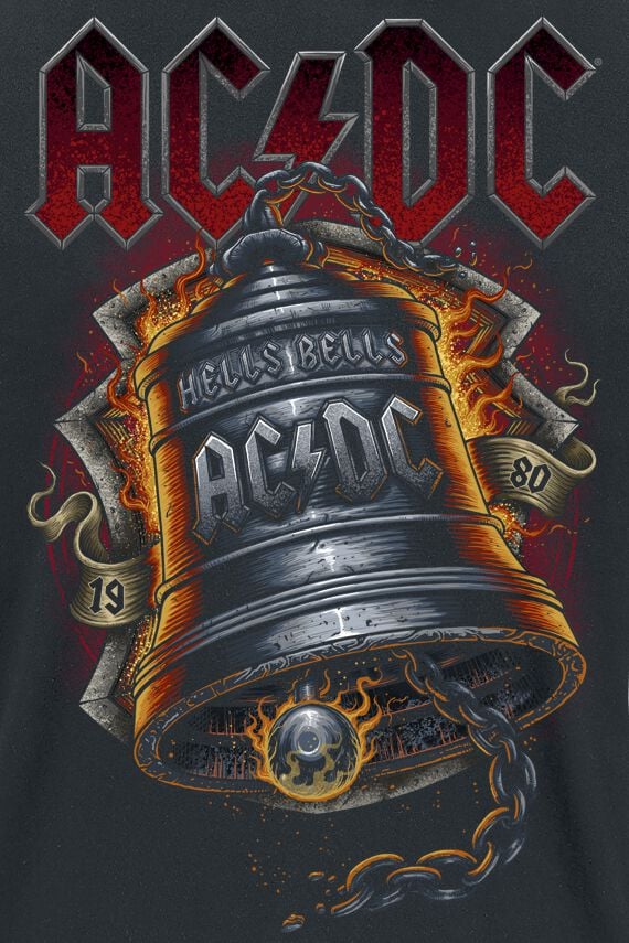 Hells Bells Flames | AC/DC T-Shirt | EMP