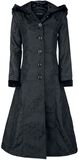 Princess Brocade Coat, Gothicana by EMP, Army Coat