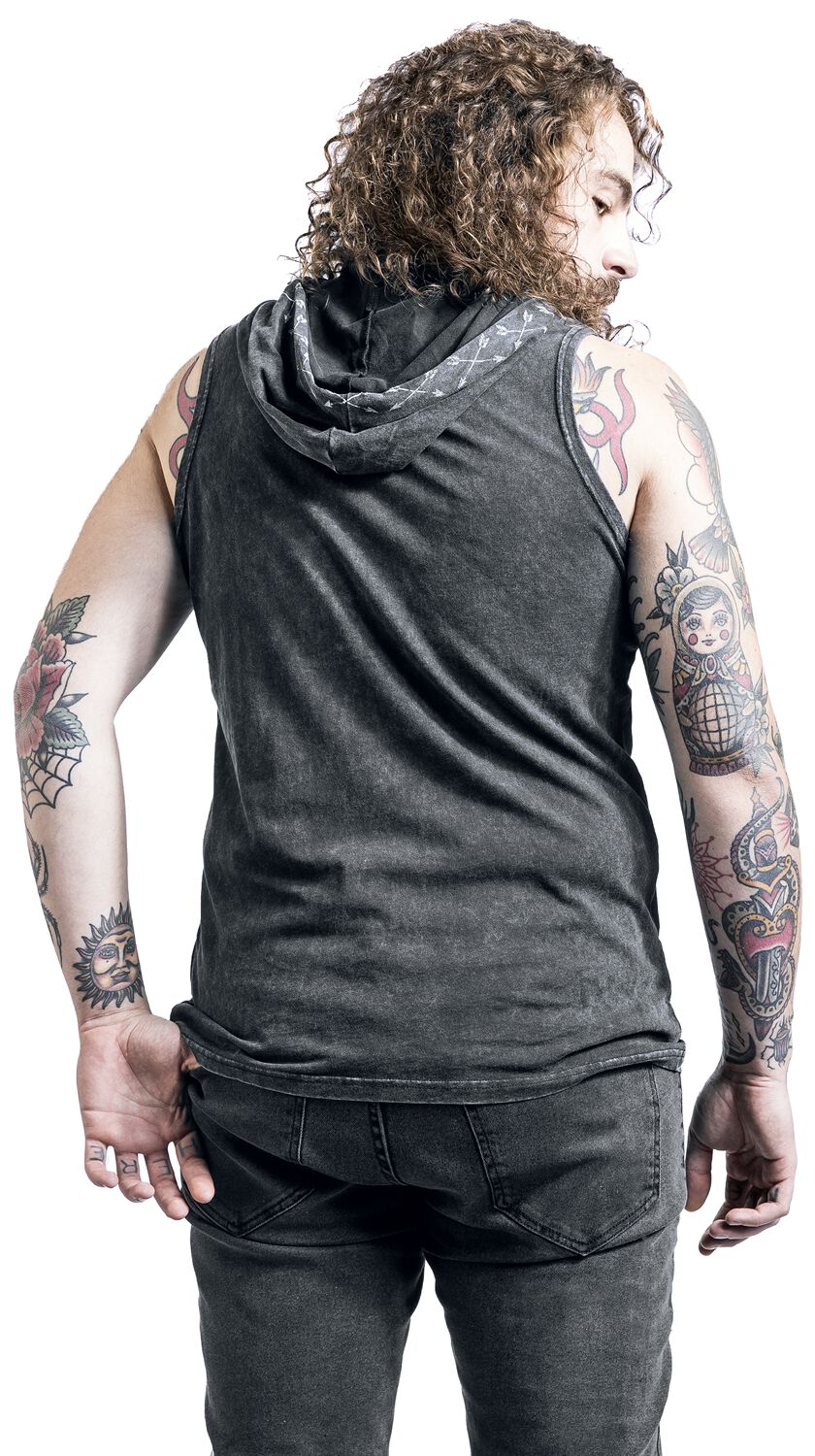 Hooded tank top | Black Premium by EMP Tanktop | EMP