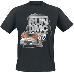 Burning Cadillac Tour 86, Run DMC, T-Shirt