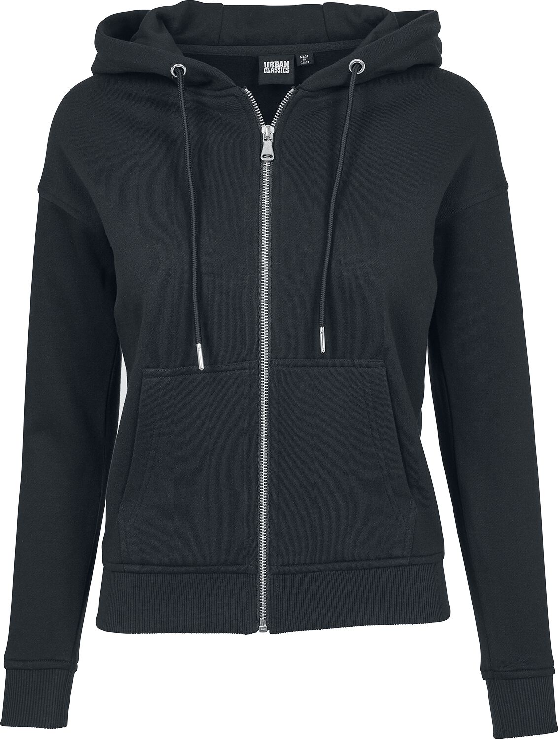 Ladies Classic Zip Hoodie Urban Classics Hoodie Jacket EMP