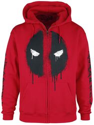 Deadpool - Logo, Deadpool, Hooded zip