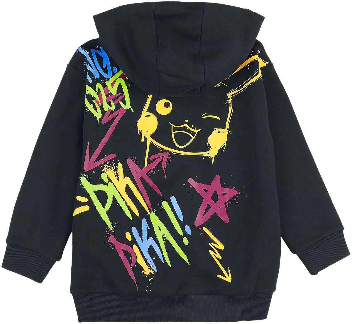 Kids Pikachu Punk Pokémon Hoodie Sweater EMP