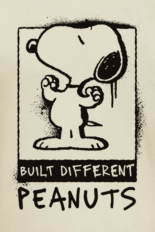 Snoopy - Built Different | Peanuts T-Shirt | EMP