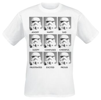 Stormtrooper Emotions Star Wars T-Shirt EMP - Main Image