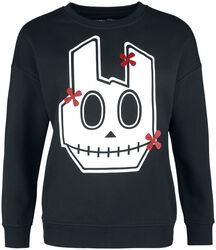 Jumper with skull rock hand, EMP Stage Collection, Sweatshirt