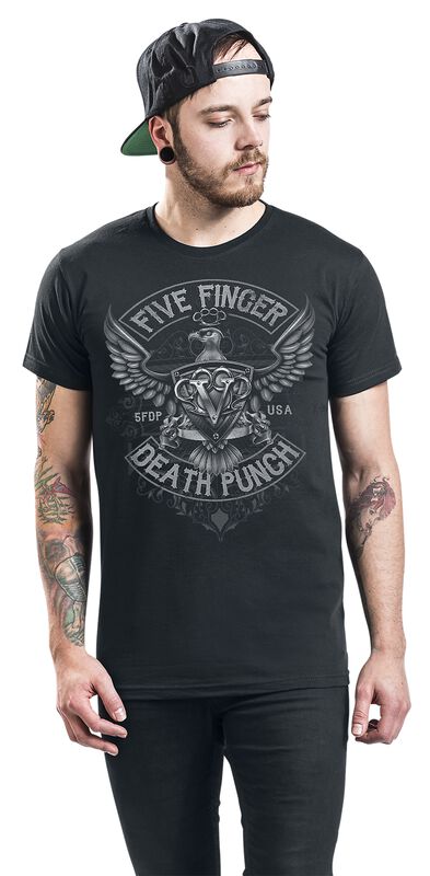 Howe Eagle Crest | Five Finger Death Punch T-Shirt | EMP