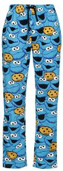 Cookie Monster - Face, Sesame Street, Pyjama Pants