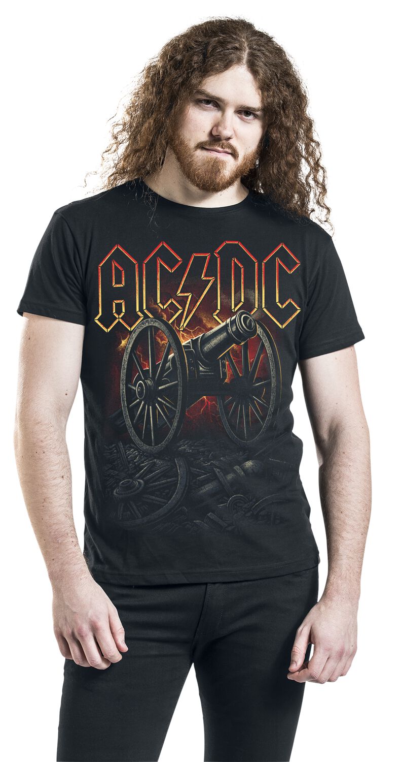 About To Rock Canon Red AC/DC T-Shirt EMP